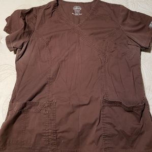 Cherokee workwear brown top